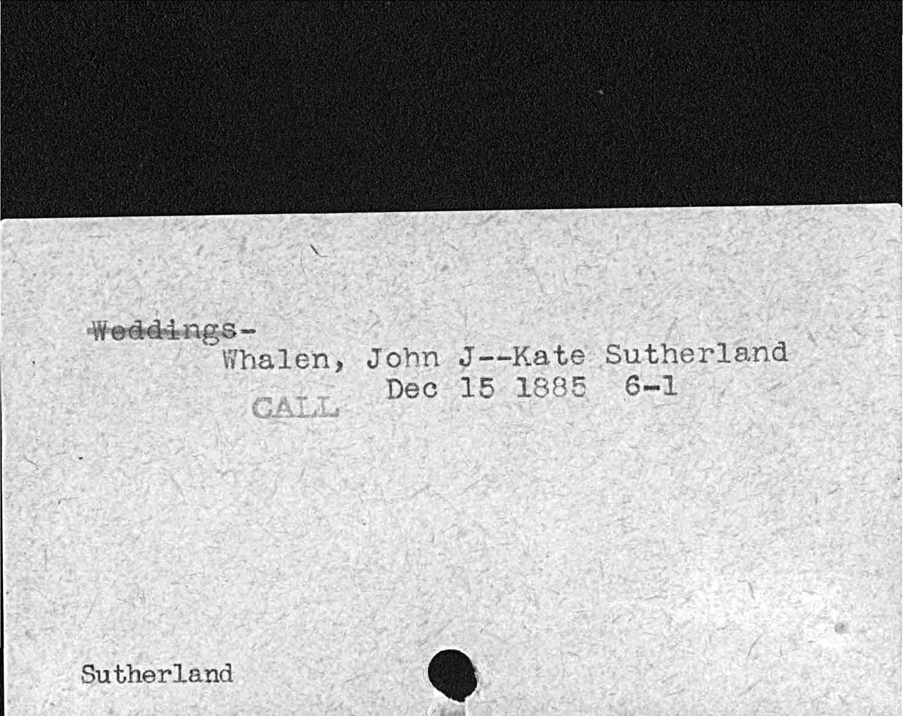John J- Kate SutherlandDec 15 18 G lSutherland